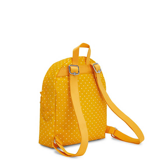 Kipling Reposa Printed Rygsække Gul | DK 1607EB